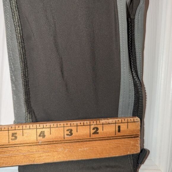 Lululemon Leggings Womens Size 12 Green ZipLine Crop 23" Nulux W6ASPS - Picture 4 of 11